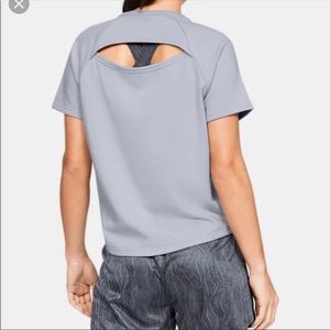 Under armour terry short sleeve top